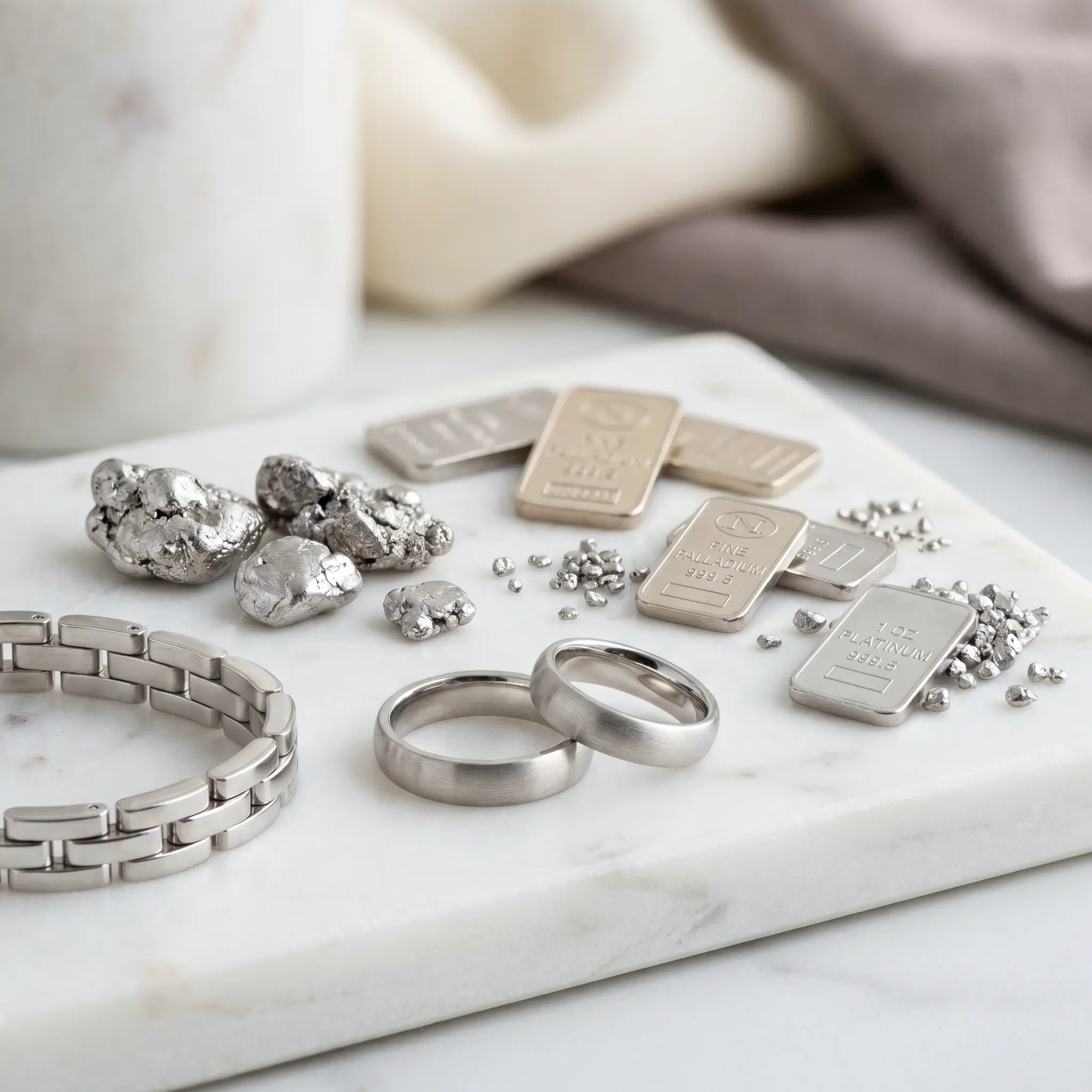 Silber, Platin & Palladium